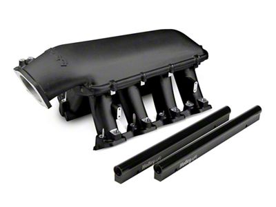 Holley GM LS3/L92 Modular EFI Hi-Ram Intake Manifold with 105mm LS Throttle Body Mount; Black (10-15 Camaro SS)