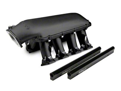 Holley Hi-Ram EFI Intake Manifold with 105mm Throttle Body Mount; Black (98-02 5.7L Camaro)