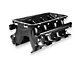 Holley Hi-Ram EFI Intake Manifold with 105mm Throttle Body Mount; Black (98-02 5.7L Camaro)