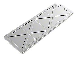 Holley LS Trussed Valley Cover; Natural (10-15 V8 Camaro)