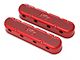 Holley LS Vintage Series Valve Covers; Gloss Red (10-15 V8 Camaro)