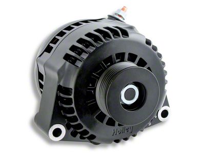 Holley Premium Alternator; 150 Amp; Black (67-02 Camaro)