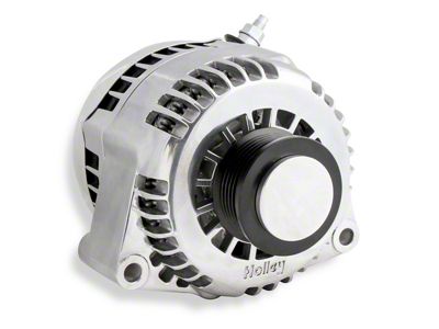 Holley Premium Alternator; 150 Amp; Polished (67-02 Camaro)