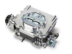 Holley Street Demon Carburetor Black Composite Fuel Bowl; 750 CFM; Polished