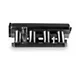 Sniper Fabricated Intake Manifold with 90mm Mopar Dual Throttle Body Mount and Fuel Rails; Black (08-20 5.7L HEMI, 6.1L HEMI, 6.4L HEMI Challenger)