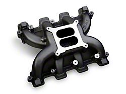 Holley LS Dual Plane Intake Manifold; Black (97-04 Corvette C5; 05-07 6.0L Corvette C6)