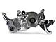 Holley Mid-Mount LS7 Race Accessory System without Power Steering Pump; Polished (06-13 Corvette C6 Z06)