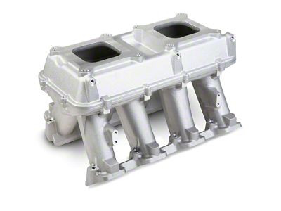 Holley Sideways and Inline Mount GM LS3/L92 Modular Carbureted Hi-Ram Intake Manifold (08-13 6.2L Corvette C6)