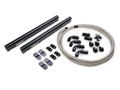 Holley EFI Hi-Flow Fuel Rails with Hose and Fittings (98-15 V8 Camaro, Excluding Z/28)