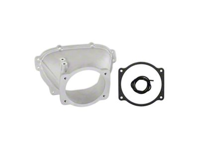 Holley EFI Ultra Lo-Ram 105mm Throttle Body Adapter; Black (16-24 Camaro LT1, SS)