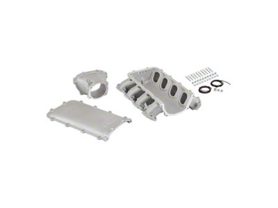 Holley EFI Ultra Lo-Ram Intake Manifold Kit; Black (14-25 Corvette C7 & C8, Excluding ZR1)