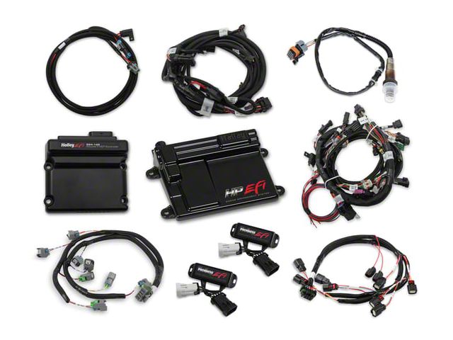 Holley EFI Coyote Ti-VCT Controller HP EFI ECU Module Kit with Bosch Oxygen Sensor (11-12 Mustang GT)