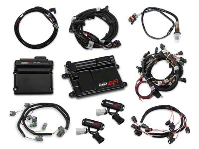 Holley EFI Coyote Ti-VCT Controller HP EFI ECU Module Kit with Bosch Oxygen Sensor (11-12 Mustang GT)