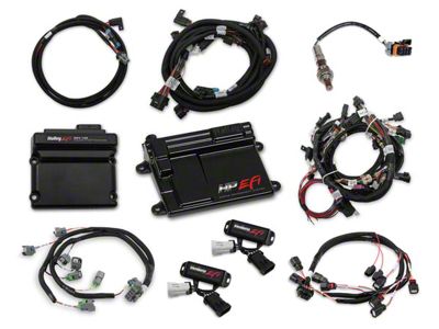 Holley EFI Coyote Ti-VCT Controller HP EFI ECU Module Kit with NTK Oxygen Sensor (13-Early 15 Mustang GT)