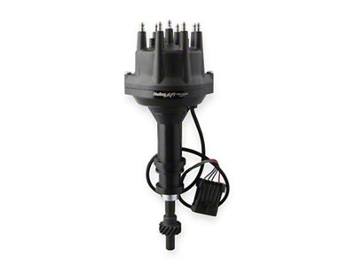 Holley EFI Ford 351W Gen 2 Dual Sync Distributor; Black (79-95 V8 Mustang)