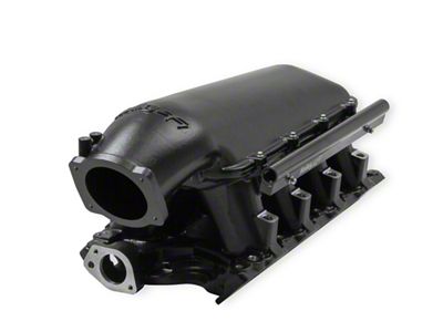 Holley EFI Ford 351W Hi-Ram EFI Intake Manifold with 95mm LS Throttle Body Mount; Black (79-95 V8 Mustang)