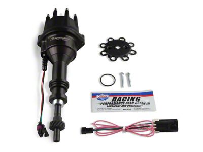 Holley EFI Ford 351W Hyperspark Distributor; Black (79-95 V8 Mustang)