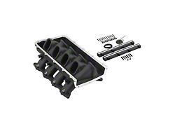 Holley EFI Ultra Lo-Ram Intake Manifold Base; Front Feed; Black (11-23 Mustang GT, GT350)