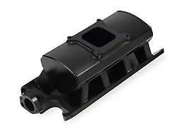 Holley 289/302 Small Block Single Plane Carbureted Intake Manifold; Black (79-95 5.0L Mustang)