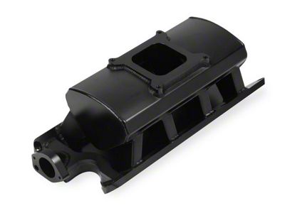 Sniper Sniper 289/302 Small Block Single Plane Carbureted Intake Manifold; Black (79-95 5.0L Mustang)