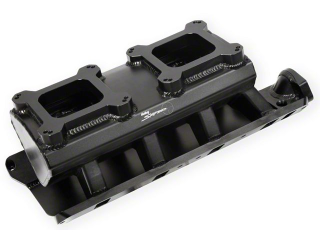 Quad Intake Holley Mustang Sniper 289/302 Small Block Single Plane Dual Quad ...