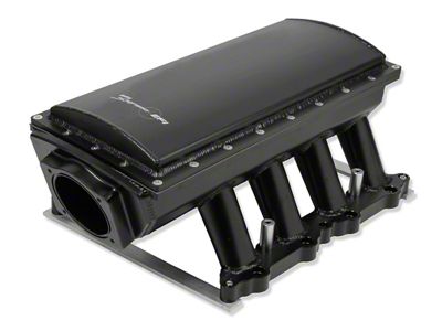 Sniper Race Series Intake Manifold; Black (11-14 Mustang GT)