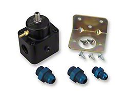 Holley Fuel Pressure Regulator; MPFI BILLET FUEL PRES REG-BLK