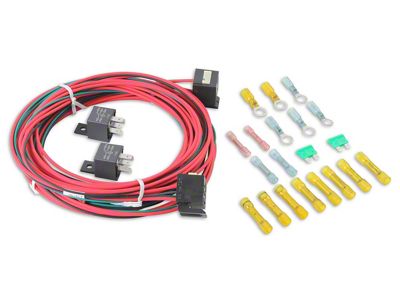 Holley Dual Pump Module Relay Kit (11-17 Mustang GT, GT350, GT500)