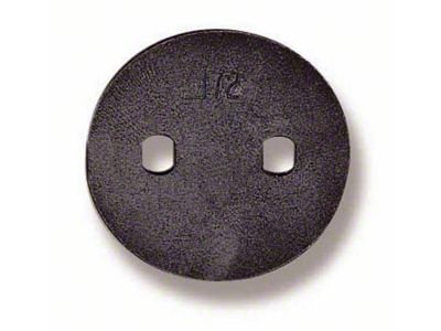 Holley Carburetor Throttle Plate Kit; 1-7/16-Inch
