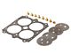 Holley Carburetor Throttle Plate Kit; 1-11/16-Inch; 0.150-Inch Hole Size