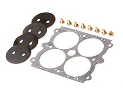 Holley Carburetor Throttle Plate Kit; 1-3/4-Inch
