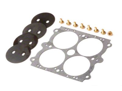 Holley Carburetor Throttle Plate Kit; 1-3/4-Inch