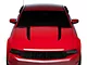 SEC10 Hood Accent Decal; Gloss Black (10-12 Mustang GT, V6)