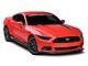 SEC10 Hood Graphic Decal; Matte Black (15-17 Mustang GT, EcoBoost, V6)
