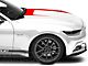 SEC10 Hood Graphic Decal; Red (15-17 Mustang GT, EcoBoost, V6)