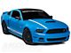 SEC10 Hood Accent Decal; Silver (13-14 Mustang)