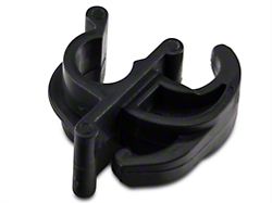 Hood Prop Retainer Clip; Black (94-98 Mustang)