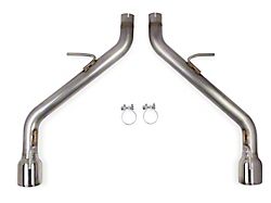 Hooker BlackHeart Muffler Delete Axle-Back Exhaust with Polished Tips (16-23 2.0L Camaro)