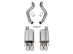 Hooker BlackHeart Axle-Back Exhaust System with Polished Tips (2008 6.2L Corvette C6 w/ NPP Dual Mode Exhaust)