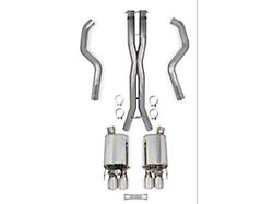 Hooker BlackHeart Cat-Back Exhaust with Polished Tips (08-13 6.2L Corvette C6 w/o NPP Dual Mode Exhaust, Excluding ZR1)