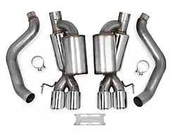 Hooker BlackHeart Axle-Back Exhaust with Polished Tips (05-07 6.0L Corvette C6 w/o NPP Dual Mode Exhaust)