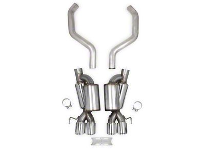 Hooker BlackHeart Axle-Back Exhaust System with Polished Tips (06-13 Corvette Z06 w/o NPP Dual Mode Exhaust)