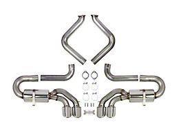 Hooker BlackHeart Axle-Back Exhaust System with Polished Tips (97-04 Corvette C5)