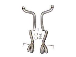 Hooker BlackHeart Muffler Delete Axle-Back Exhaust with Polished Tips (15-19 Corvette C7 Z06)