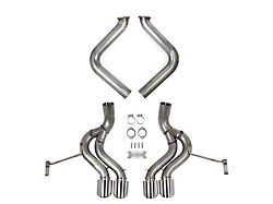 Hooker BlackHeart Muffler Delete Axle-Back Exhaust System with Polished Tips (97-04 Corvette C5)