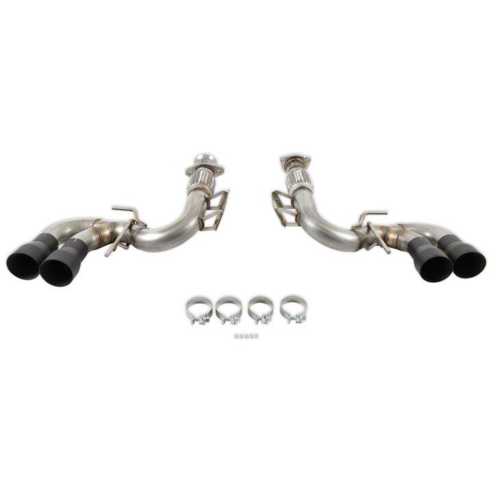 Hooker BlackHeart Corvette Muffler Delete CatBack Exhaust System with