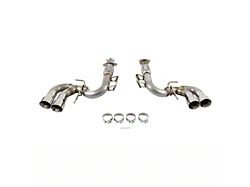 Hooker BlackHeart Muffler Delete Cat-Back Exhaust System with Polished Tips (20-24 6.2L Corvette C8 w/o NPP Dual Exhaust Mode)