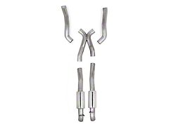 Hooker BlackHeart 3-Inch 304 Stainless LS and Coyote Swap Turndown Cat-Back Exhaust (79-93 Mustang)