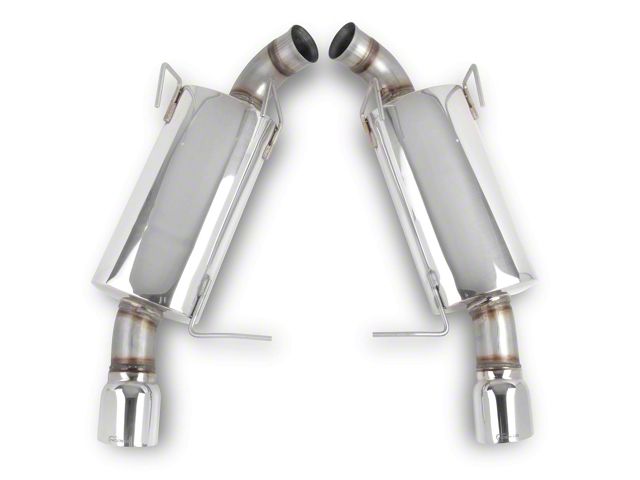 Hooker BlackHeart Axle-Back Exhaust System with Polished Tips (11-14 Mustang GT)
