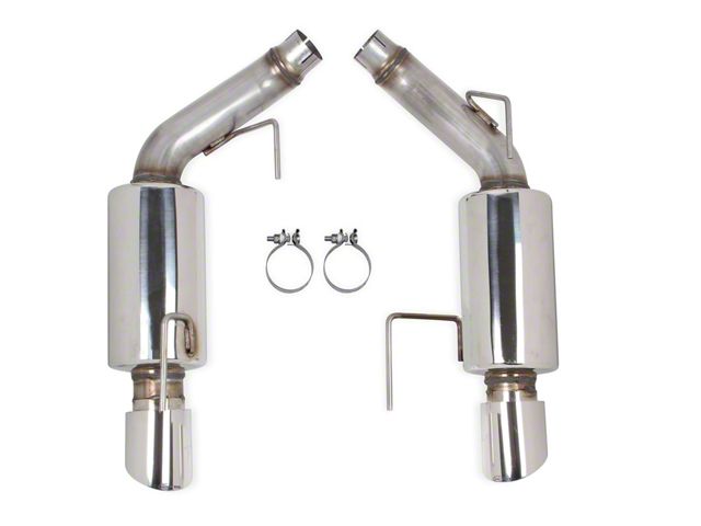 Hooker BlackHeart Axle-Back Exhaust System with Polished Tips (05-09 Mustang GT)